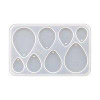 Bothyi - Pendientes Colgantes Molde Diy Resina Epoxi Para Suministros De Fiesta Manualidades Decoración Del Hogar Gota De Agua