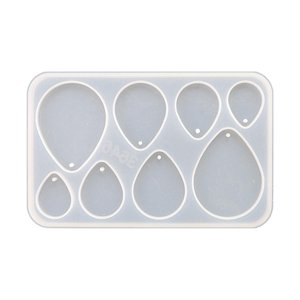 Bothyi - Pendientes Colgantes Molde Diy Resina Epoxi Para Suministros De Fiesta Manualidades Decoración Del Hogar Gota De Agua