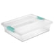 thumbnail image 1 of Contenedor de almacenamiento Sterilite Clip Box grande de 1,8 L con tapa con cierre, 1 of 9