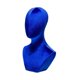 thumbnail image 2 of Soporte De Exhibición De Pelucas Modelo De Cabeza De Maniquí Versátil Para Sombreros Diadema Auriculares Azul Oscuro, 2 of 5