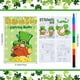 thumbnail image 3 of Libros Para Colorear San Patricio Funrous Con Crayones x24, 3 of 3
