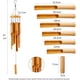 thumbnail image 4 of Carillón de viento de bambú, regalo conmemorativo, grande, de madera, para interior y exterior, 81 cm, para jardín, patio, decoración del hogar, 4 of 5