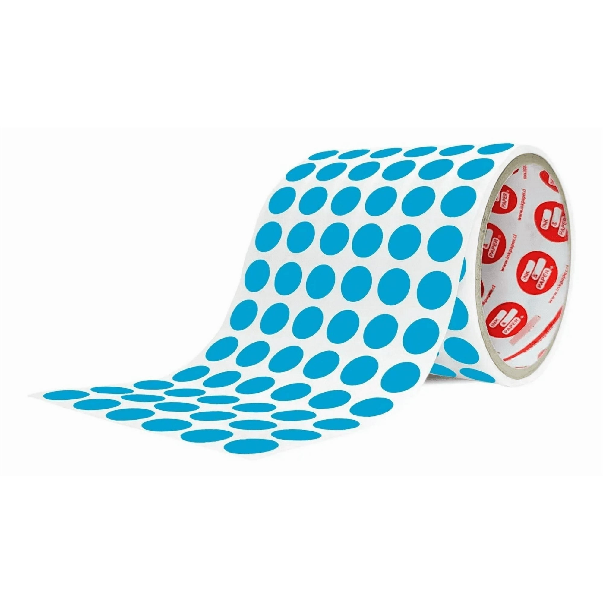 Ink & Paper - Etiquetas Celeste Autoadhesivas Circulares Colores 13 Mm 800 Unidades