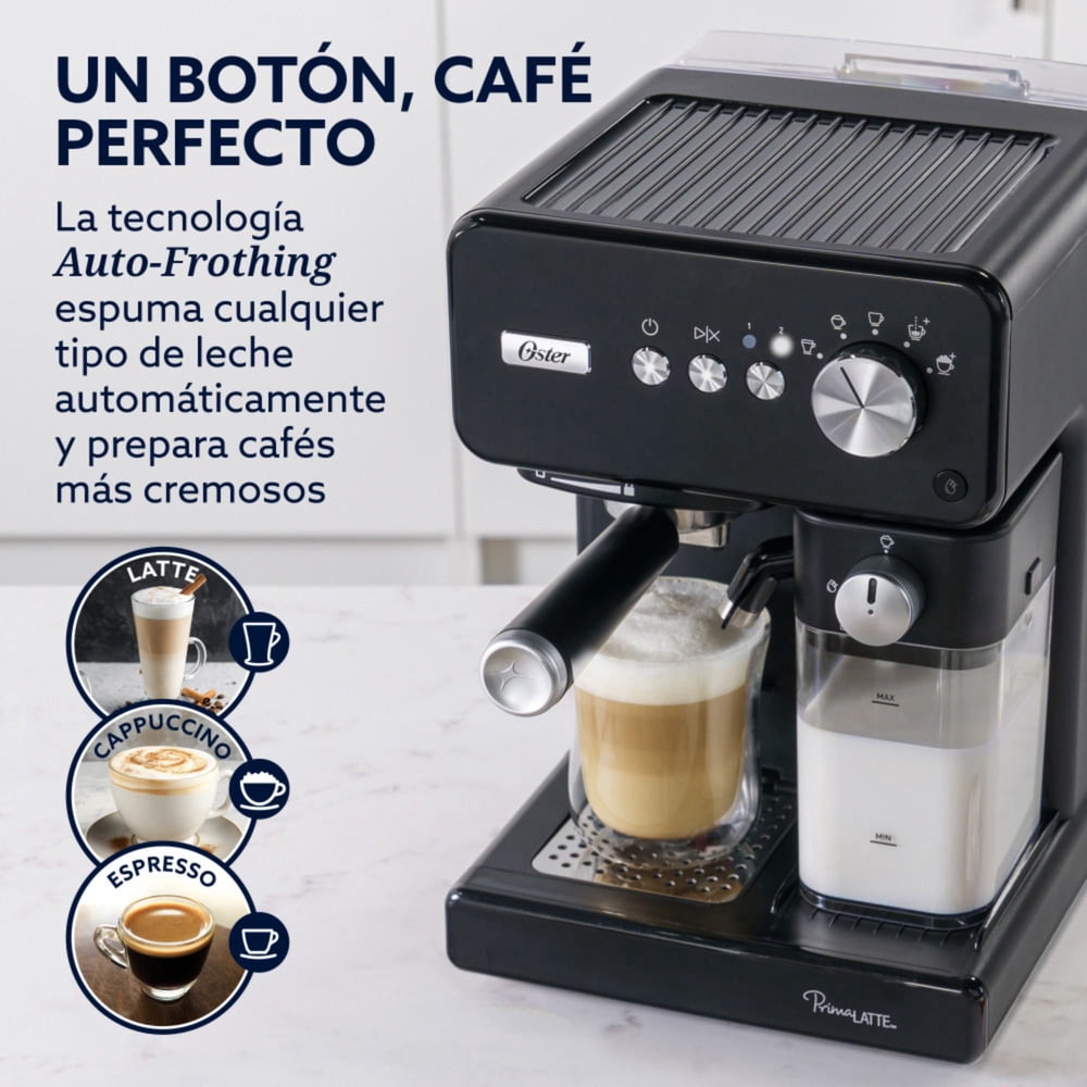 Oster PrimaLatte BVSTEM6604 Negro, foto 4