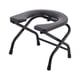 thumbnail image 1 of Asiento De Inodoro Plegable Cómoda Cómoda Junto A La Cama Para Baño Personas Mayores Adultos Altura 30 Cm, 1 of 5