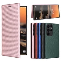 Funda Flip Para Foxdock Samsung Galaxy S23 Ultra - Funda Magnética De Negocios, Funda Protectora Delgada