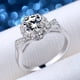 thumbnail image 3 of Elegant 925 Sterling Silver Moissanite Cat Ring for Women - Perfect for Proposals, Engagements, Weddings, and Anniversaries, 3 of 4