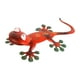 thumbnail image 5 of Escultura En Forma De Gecko Decoración Montada En La Pared Para Interior Al Aire Libre Rojo, 5 of 5