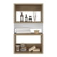thumbnail image 3 of Mueble Auxilar Muro Baño Eco Blanco Y Café Claro, 3 of 7