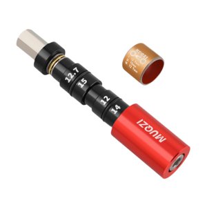 Ioensy - Kit De Reparación De Reemplazo De Herramienta De Extracción E Instalación De Buje De Amortiguador Trasero De Bicicleta Rojo