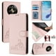 thumbnail image 1 of Funda tipo cartera FOXDOCK para Realme 12 plus 5G con soporte, ranuras, RFID, diseño de gato, 1 of 5