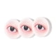 thumbnail image 5 of 3 Esponjas Para Pestañas Para Practicar, Con Forma De Ojo, Para Principiantes, Para Salón De Entrenamiento, Color Marrón Y Negro., 5 of 5