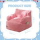 thumbnail image 2 of Puf MAXYOYO de peluche para niños pequeños, color rosa, 2 of 8