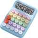 thumbnail image 1 of Calculadora Escritorio 12 Digitos Pantalla Grande Celeste, 1 of 6
