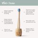 thumbnail image 3 of Wild Stone Organic Baby Bamboo Toothbrushes 4 Pack Soft, 3 of 3