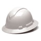 thumbnail image 1 of Casco con trinquete Pyramex Ridgeline de ala completa con 4 puntas, color blanco, 1 of 1