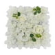 thumbnail image 2 of Panel De Flores Artificiales, Telón De Fondo De Flores Rosas Para Bodas, Eventos, Hogar, Blanco, 2 of 3