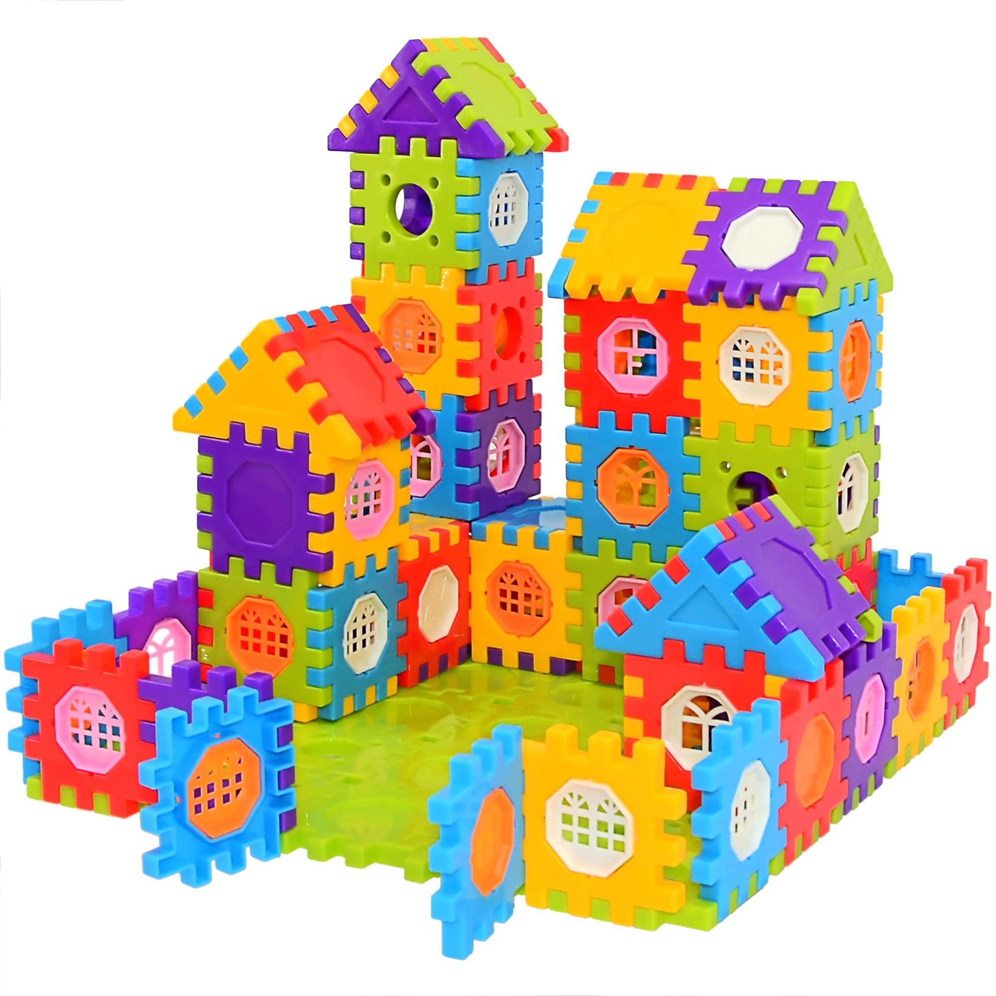 Set De Construcción De Juguetes Para Niños Building Blocks Fubaoda, 180 Unidades