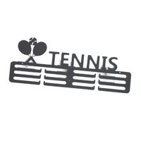 Ioensy - Colgador De Exhibición Para Medallas De Hierro Con Tornillos, Estante Fácil De Instalar, Soporte Para Medallas De Tenis