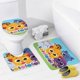 thumbnail image 4 of Set de Cortina de Baño y Alfombras Desmarcar Bolofofos 4 Piezas, 4 of 6