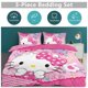 thumbnail image 3 of Hello Kitty Bedding Sets for Kids Men Women Twin Size Comforter Set, 3 of 5