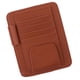 thumbnail image 4 of Soporte para marco de ojos Gafas de sol para coche Boleto recibo Tarjeta de almacenamiento de clip Naranja, 4 of 5