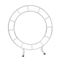 Magideal - Hierro Globo Fila Soporte Estable Redondo Fiesta Suministros Decoración Baby Shower Decoración Graduación Decoración Cumpleaños Decoración Largo