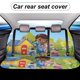 thumbnail image 5 of Dra. Juguetes-theme Car Rear Seat Covers Back Elastic Flexible Car Seat Covers Decorative Fits Most Cars 120x59x76cm, 5 of 6