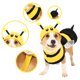 thumbnail image 2 of Disfraz de abeja para mascotas, perros, creaciones espeluznantes con sombrero de abeja 3D, 2 of 6