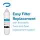 thumbnail image 5 of Filtro de agua de repuesto Brondell RF-40 para el sistema Circle RO, 5 of 8