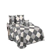 Genérico - Cubrecama Quilt King Para Verano Y Primavera C19