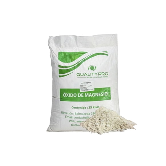 Suplemento Anasac Óxido De Magnesio 25 Kg