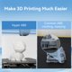 thumbnail image 4 of Filamento para impresora 3D Creality Hyper ABS, 1,75 mm, blanco y negro, 2 kg, 4 of 6