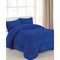 Genérico - Cobertor Elegante De Invierno Unicolor Plush Con Chiporro Plaza Y Media S58