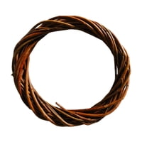 Magideal - Corona De Ratán Para Hacer Tú Mismo Manualidades Para Hacer Tú Mismo Suministros Para Hacer Coronas Para Hacer Tú Mismo Corona Para Puerta De Entrada Café