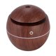 thumbnail image 5 of Humidificador De Niebla De Aire USB De Grano De Madera De 130 Ml Para Coche De Oficina En Casa Marrón Oscuro, 5 of 5