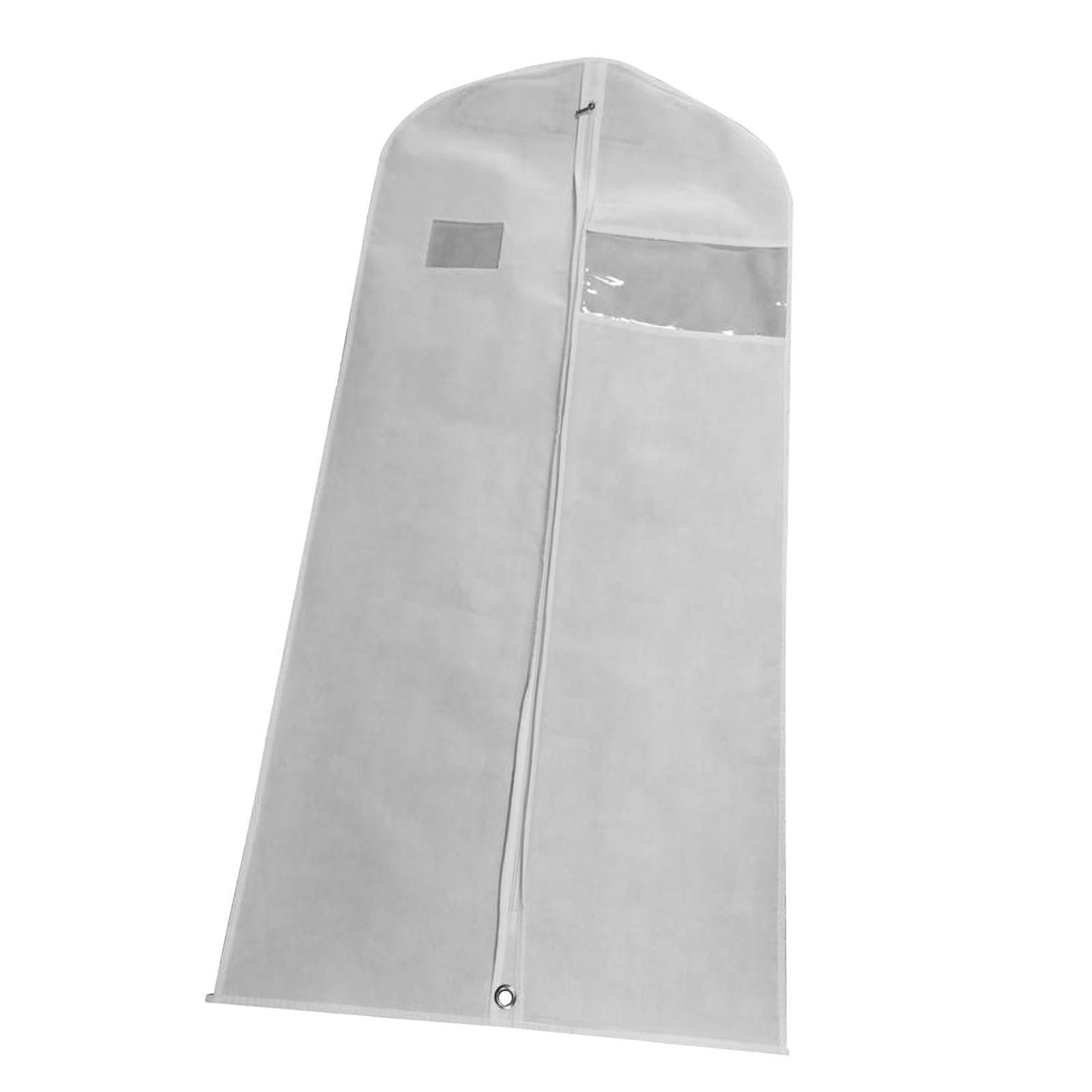Bothyi - Bolsas Colgantes Para Ropa, Bolsa De Vestir, Bolsa A Prueba De Polvo, Funda Para Trajes De Hombre, Para Trajes, Camisas, Blanco, 130cm