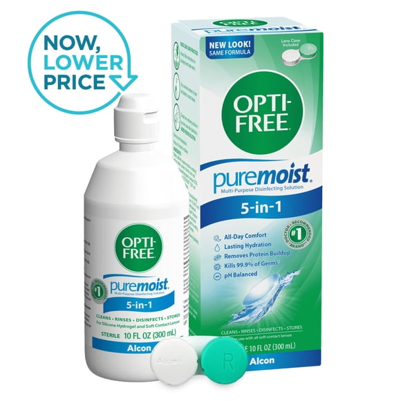 Solución Líquida para Lentes de Contacto Opti-Free PureMoist 300 ml
