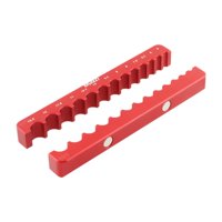 Magideal - 2 Piezas De Mordaza De Reparación De Bicicletas, Insertos De Mesa De Fijación De Amortiguador Trasero, Mordaza Versátil Para Suspensión De Buje De Hor Estilo A