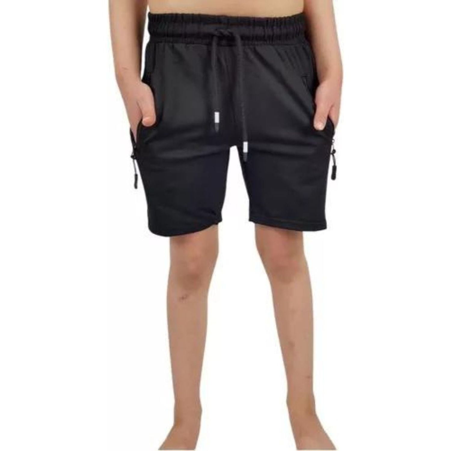 Likeshop - Short Algodón Deportivo Niños Bolsillos Cierre 258