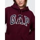 thumbnail image 3 of Sudadera con Capucha Mujer GAP Logo Vino Rubí Talla XX-S, 3 of 3