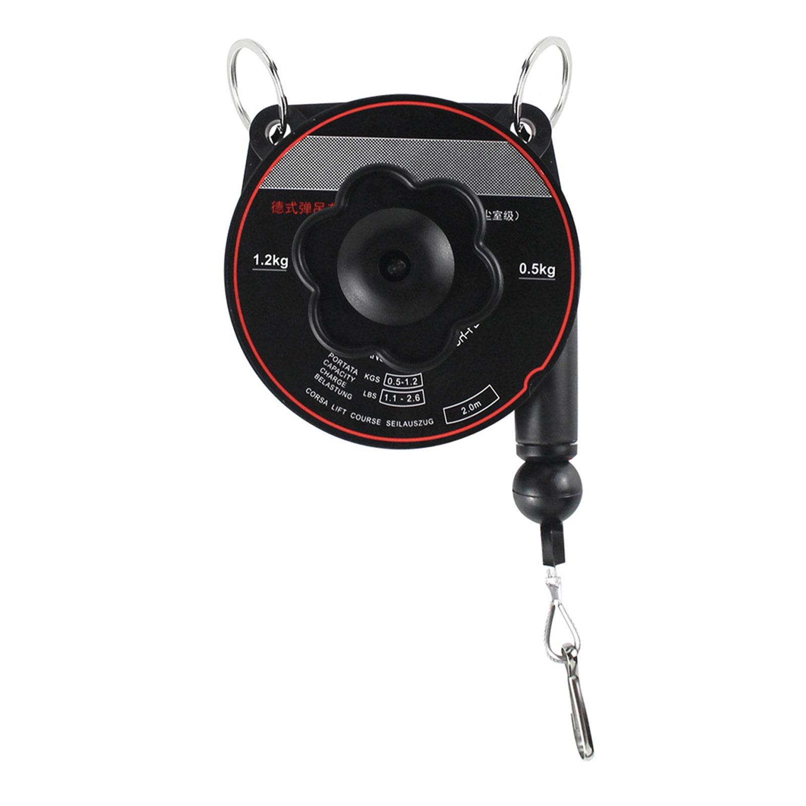 Ioensy - Equilibrador De Resorte Retráctil Para Accesorio De Línea De Montaje, Herramienta Para Colgar Duradera De 0,5 A 1,2 Kg