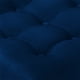 thumbnail image 3 of Pouf Wood 1c Felpa 05 Azul Marino, 3 of 4