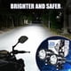 thumbnail image 4 of Faros LED adicionales para motocicleta, 40 W, redondos, antiniebla, 12 V, 24 V, 3600 lm, para vehículos todoterreno 4x4 (2 unidades), 4 of 5