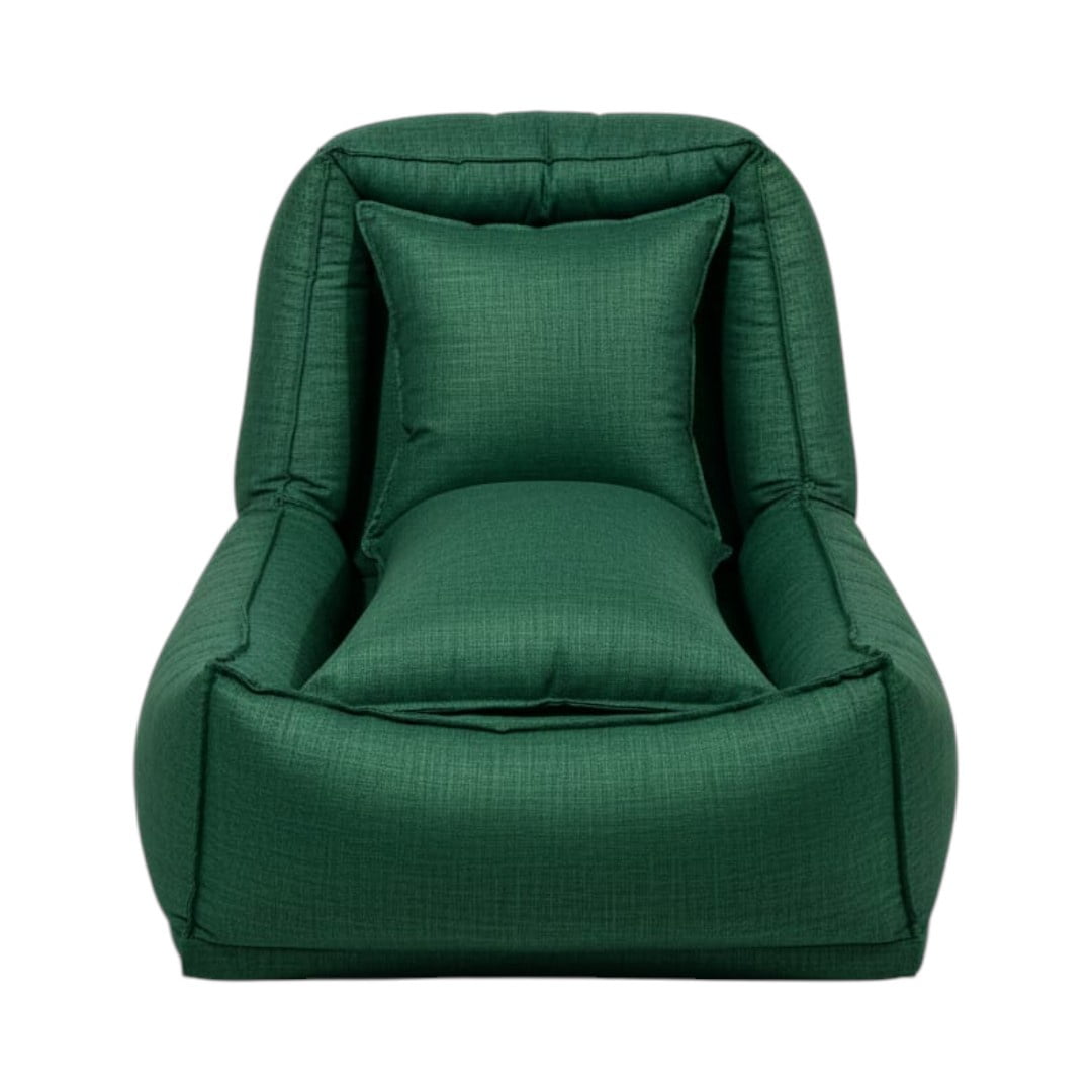 Diseños Valestrini - Sofa Cama Bed Lino Verde