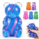 thumbnail image 1 of Juguete de presión safoezy Oso Squishy Antiestrés Azul, 1 of 7