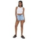thumbnail image 1 of Short Mujer Bota Doblada Azul Claro Corona, 1 of 5