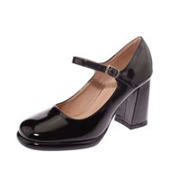 Zapato Tacón Negro Vía Franca