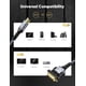 thumbnail image 4 of Cable adaptador HDMI a DVI Capshi, 1,8 m, 1080p, chapado en oro, 4 of 8