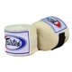 thumbnail image 1 of Handwraps Fairtex HW2 de algodón elástico de 120 cm y 180 cm, color blanco, 1 of 2
